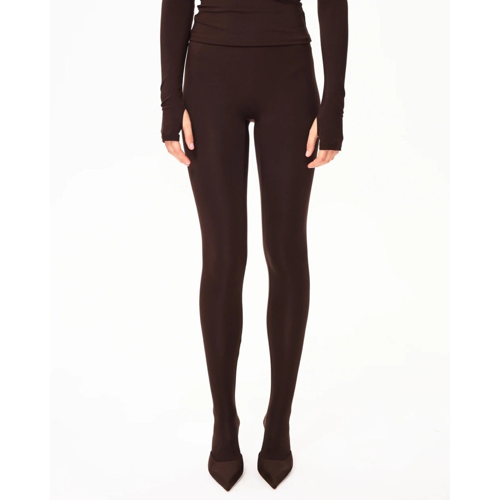 KHY Footed Leggings in ‘Chocolate’